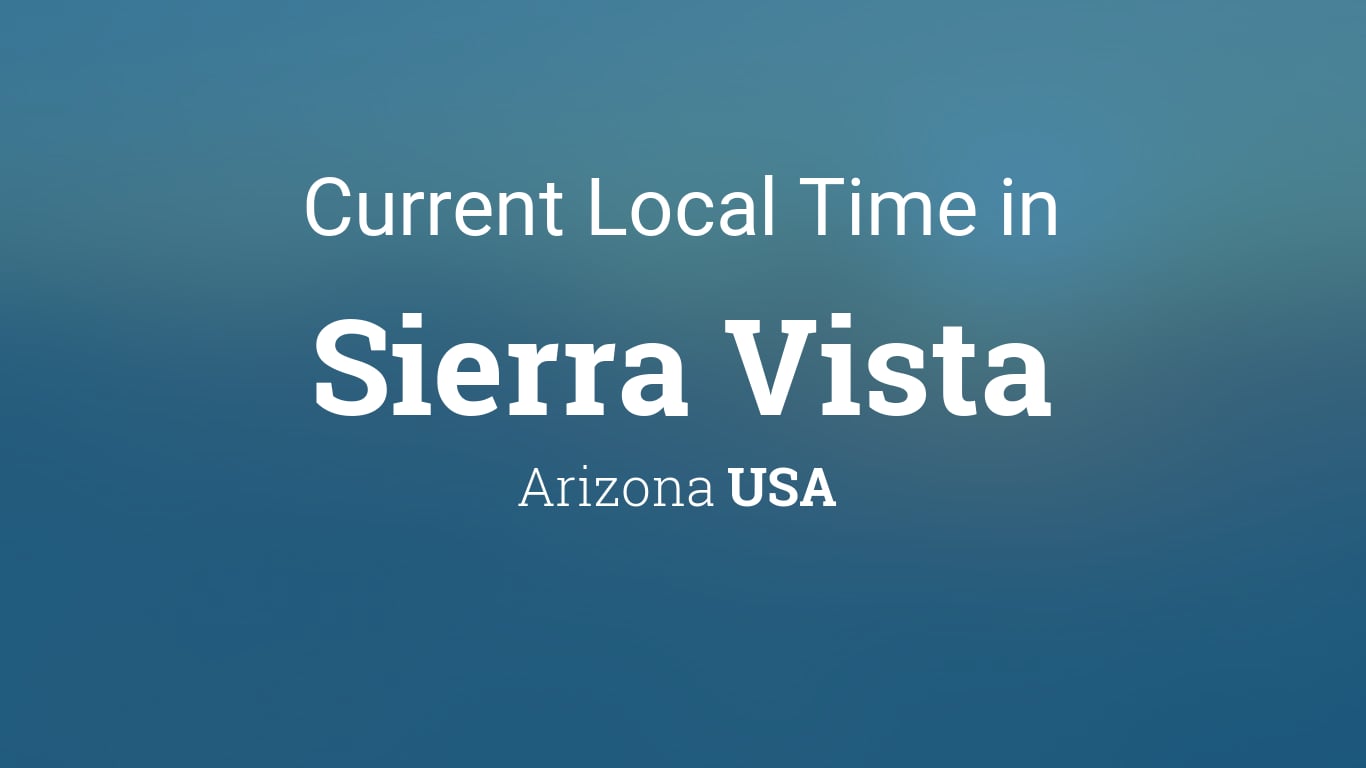 Current Time In Alta Vista, California