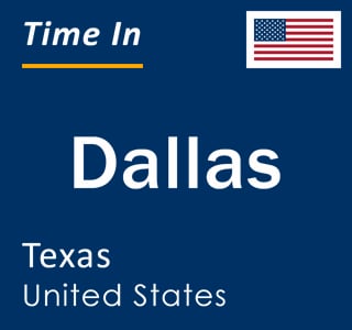 Current Time In Dallas, Texas, Usa Right Now