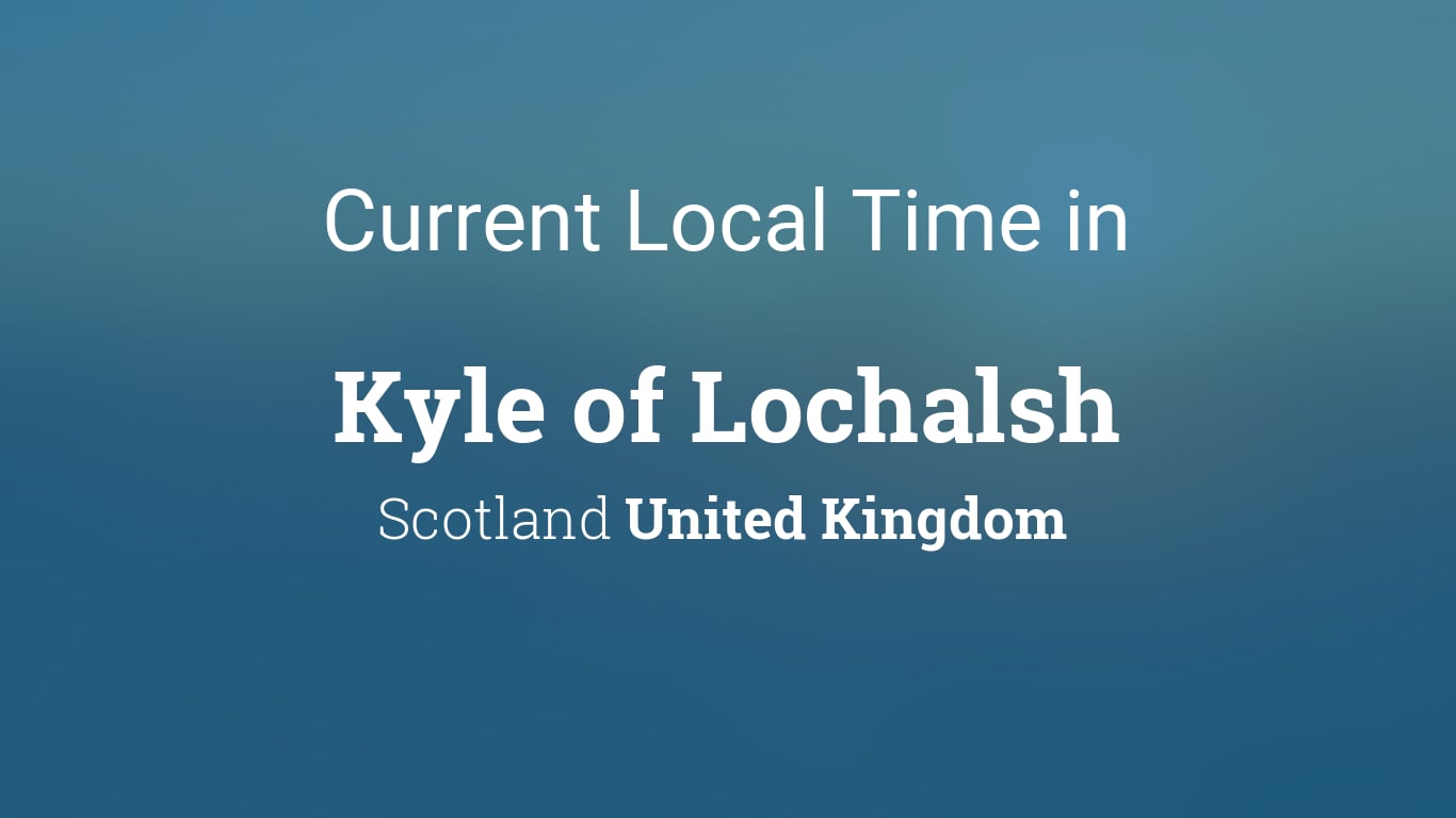 Current Time in Scotland