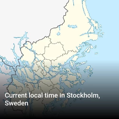 Current Time In Stockholm, Sweden