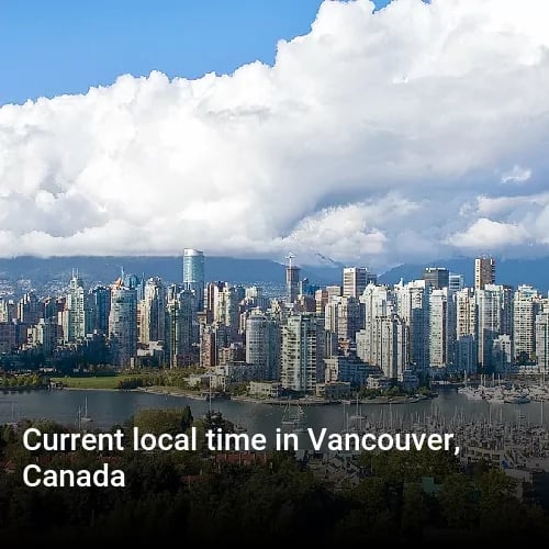 Current Time In Vancouver, Canada