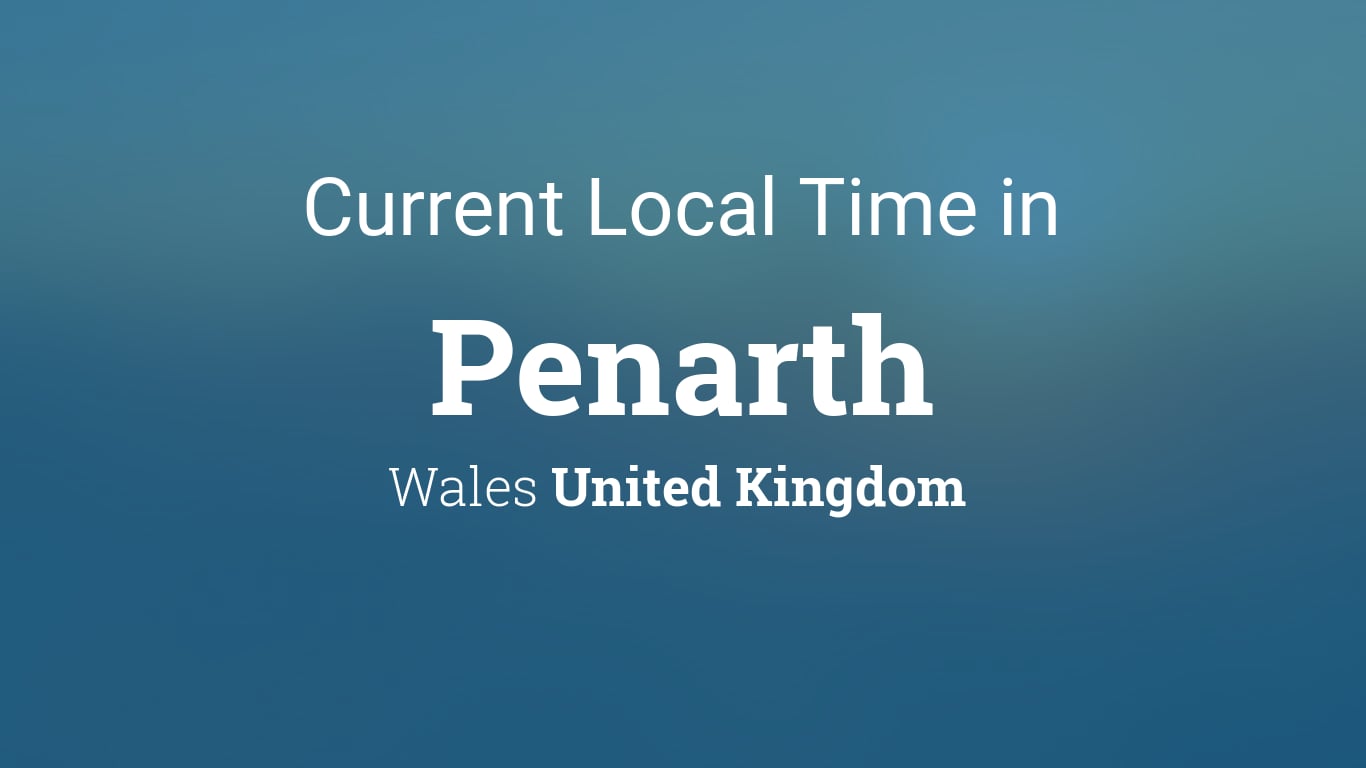 Current Time in Wales