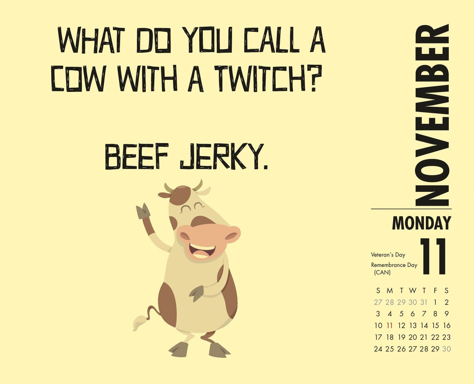 Dad Joke Calendar Ideas