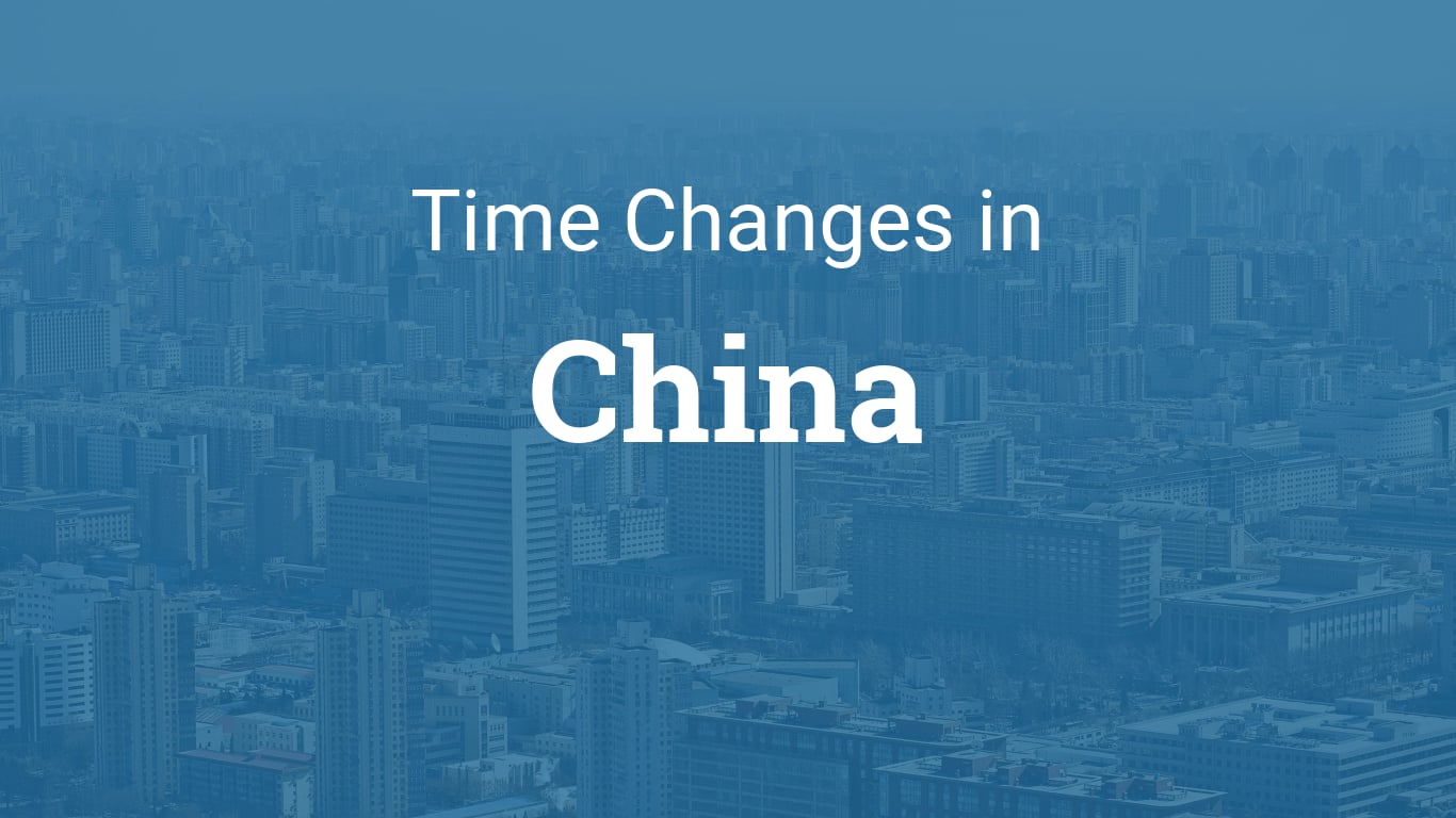 Daylight Saving Time in China