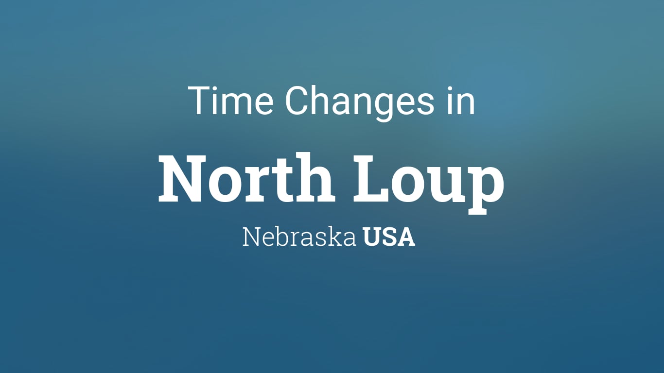 Daylight Saving Time in Nebraska