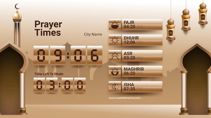 Detroit Muslim Prayer Times And Schedule