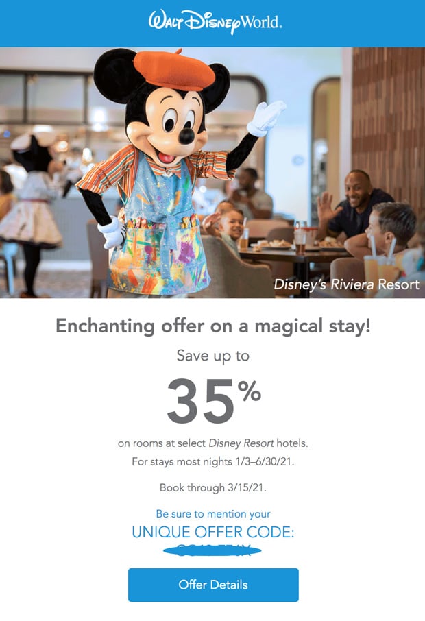 Disney Special Offers May 2025