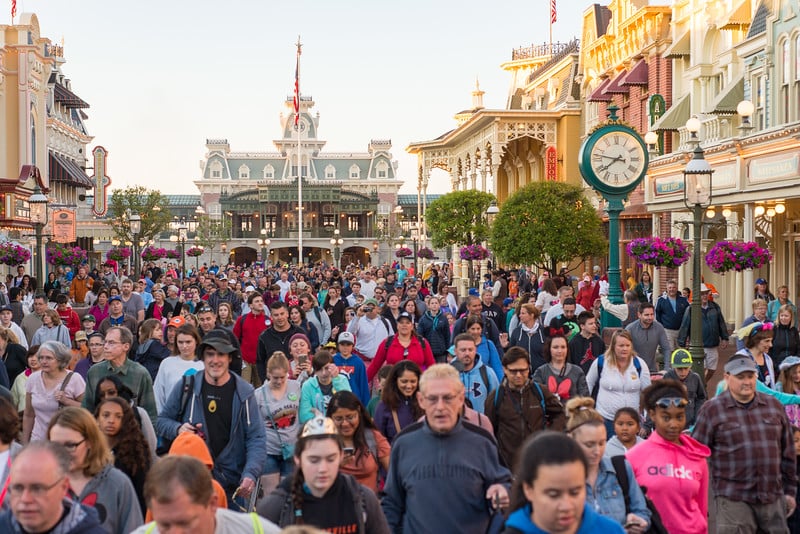 Taking a Break at Disney World