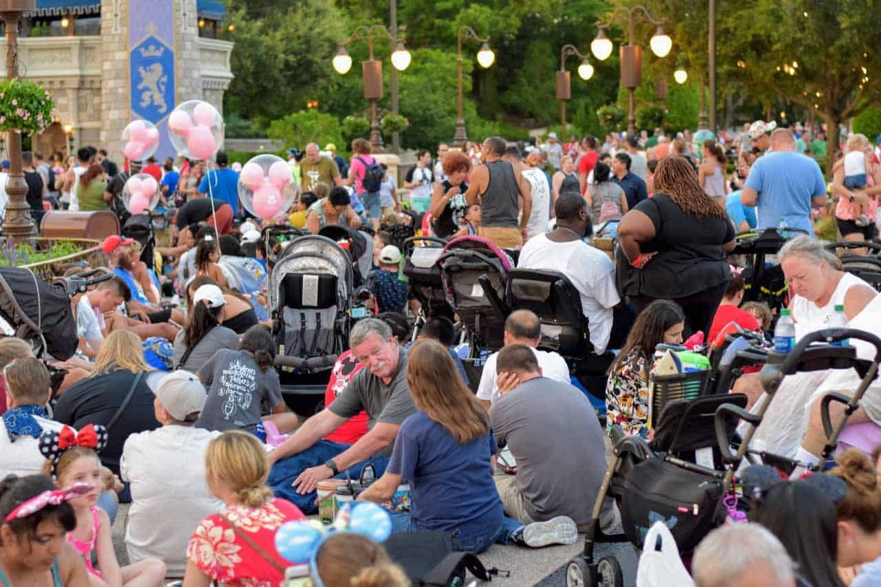 Disney World Crowd