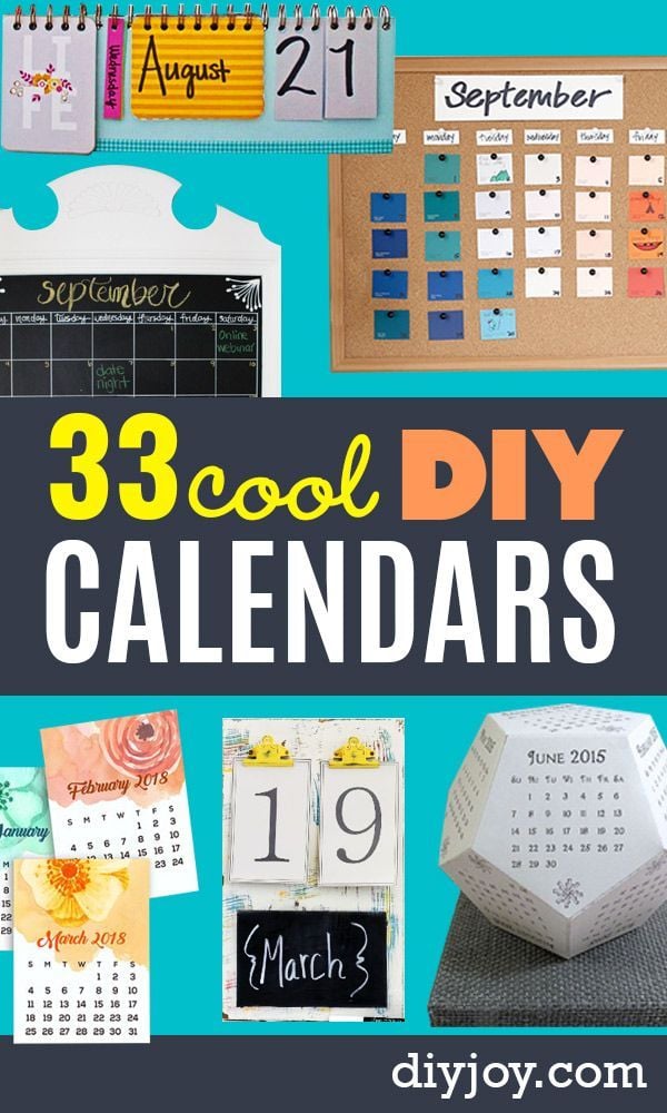 DIY Funny Calendar Ideas