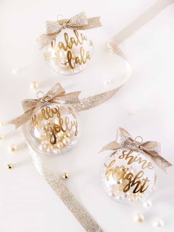 DIY Gold Decorations