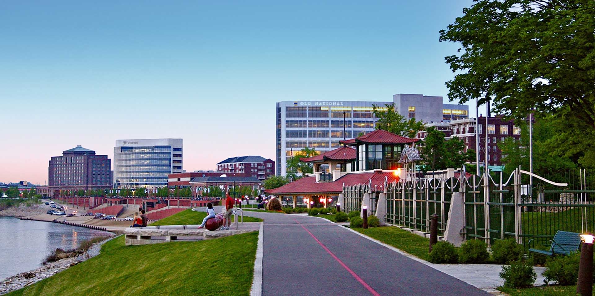 Evansville Riverfront Promenade