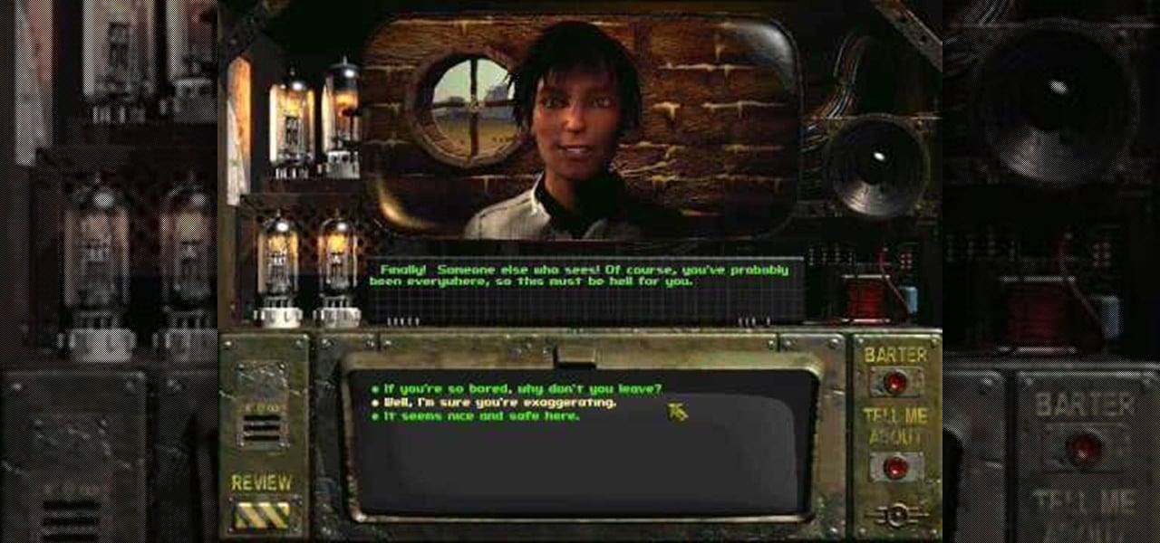 Fallout New Vegas Character Creation