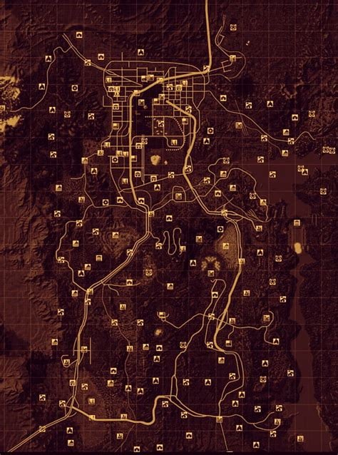 Fallout New Vegas Map