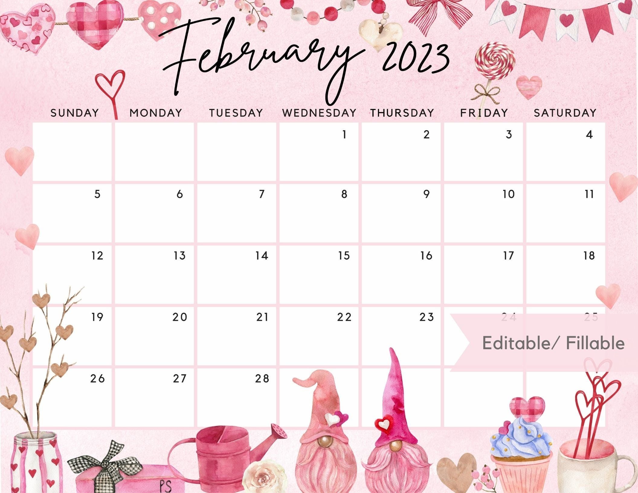 February 2025 Calendar