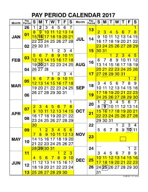 2025 Federal Pay Period Calendar