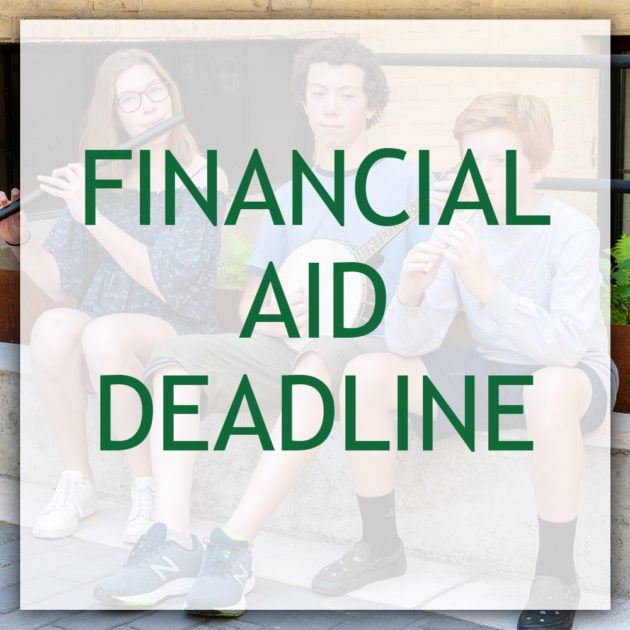 Financial Aid Deadline