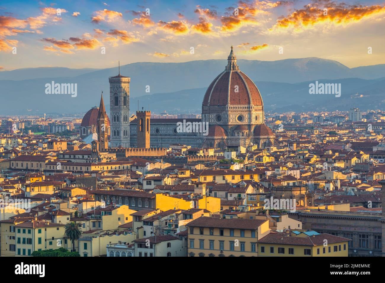 Sunrise in Florence, Italy