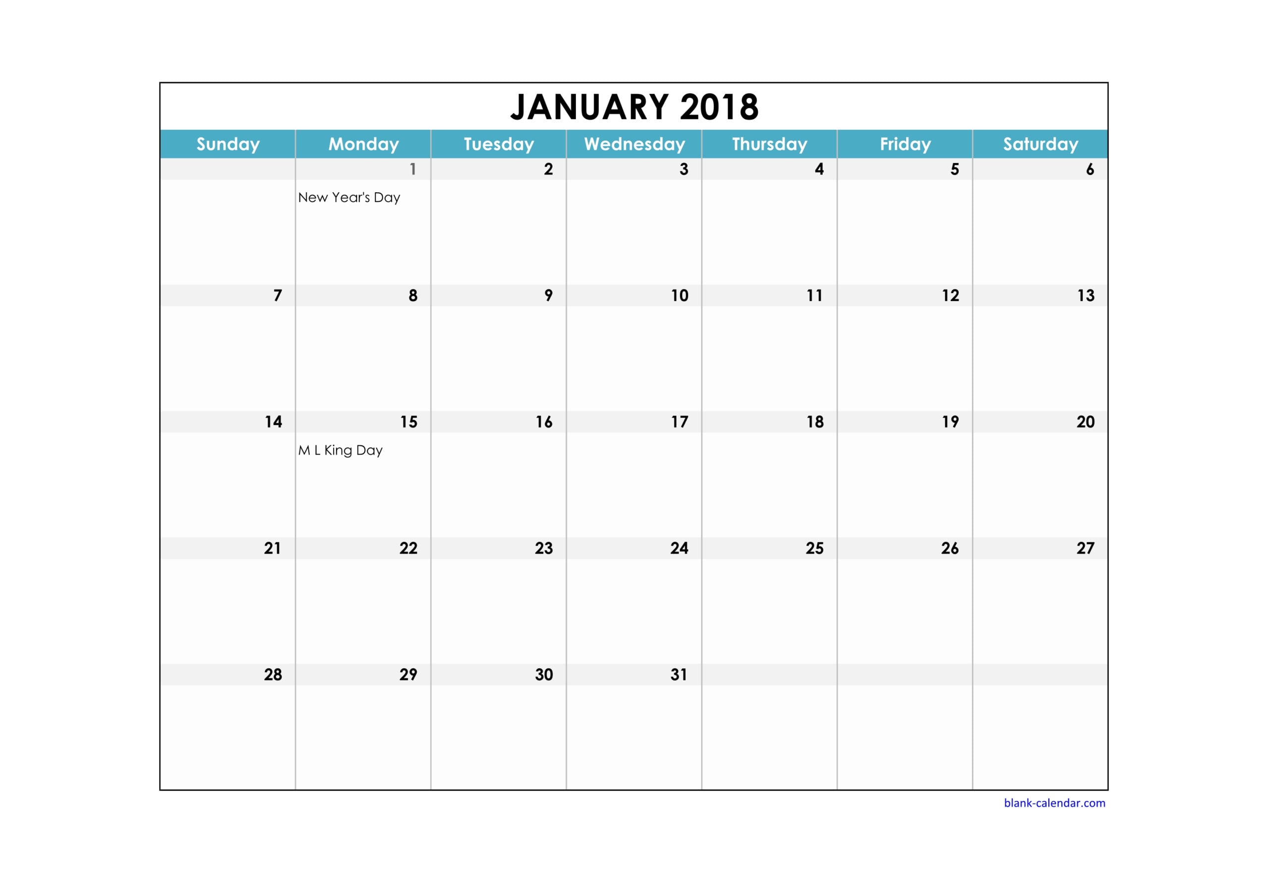 Free Printable Calendars