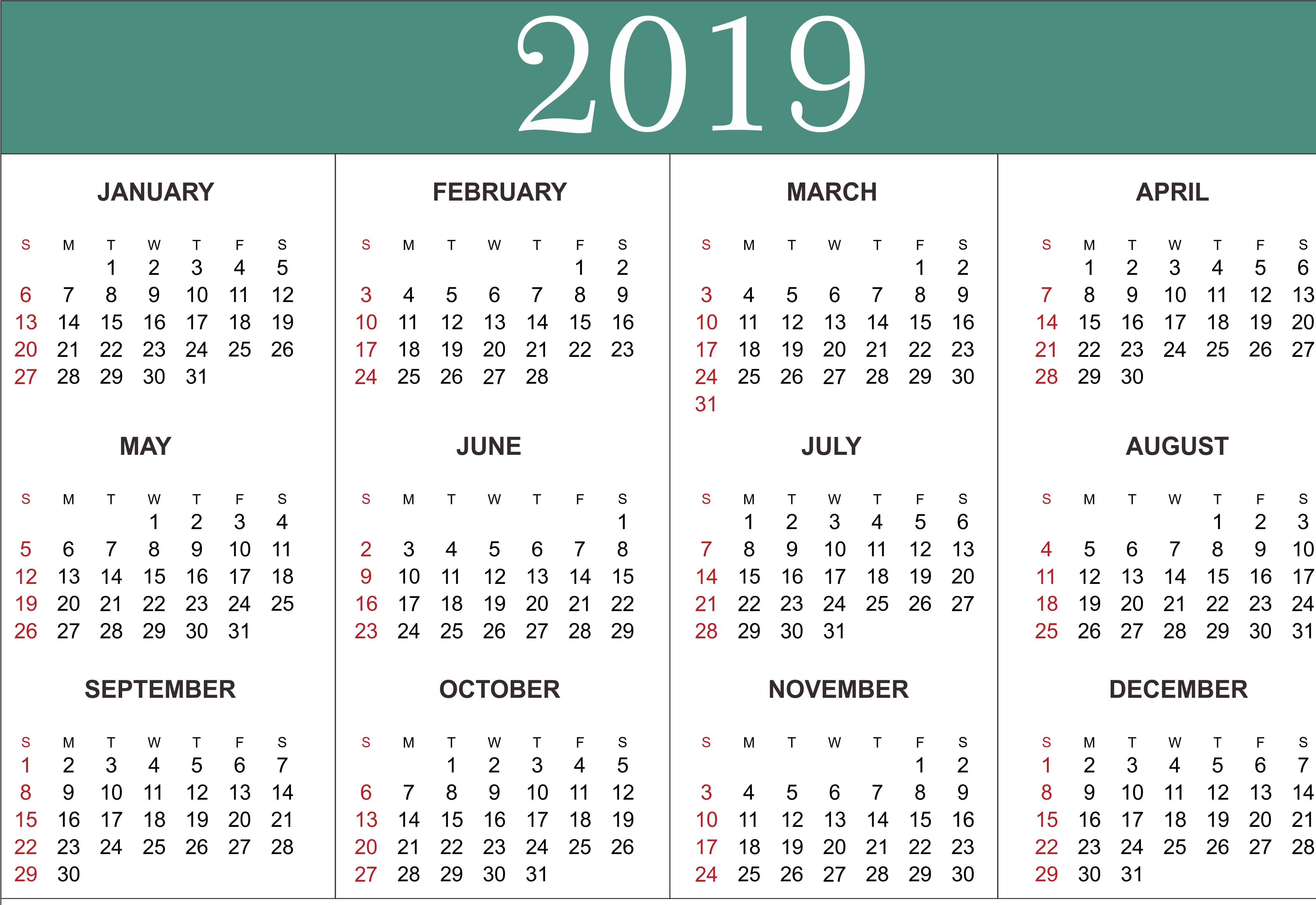 Get Your Free 2025 Yearly Calendar Printable Now!