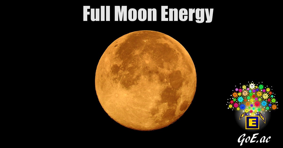 Working with Full Moon Energies