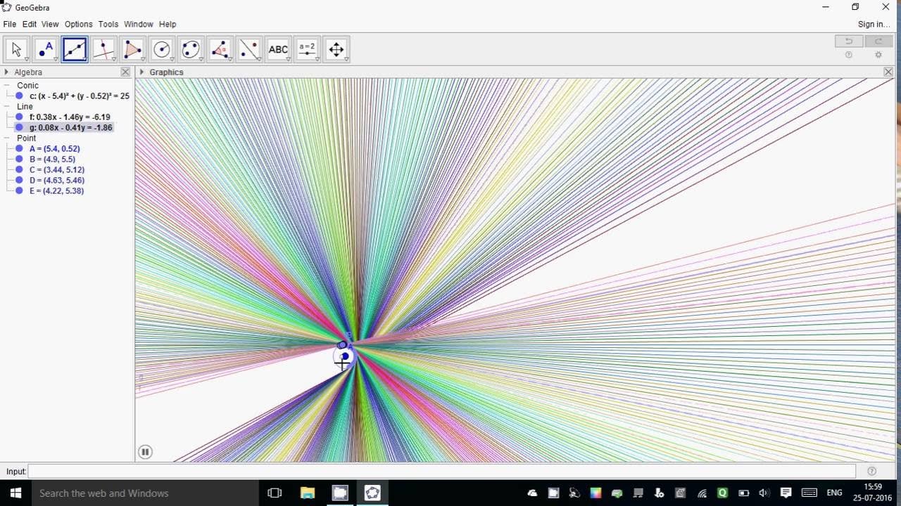 Creating an Animation in GeoGebra