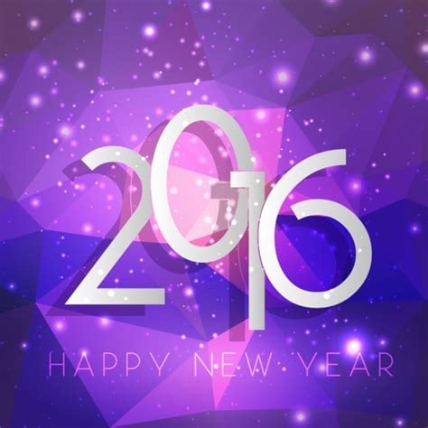 Geometric New Year Background