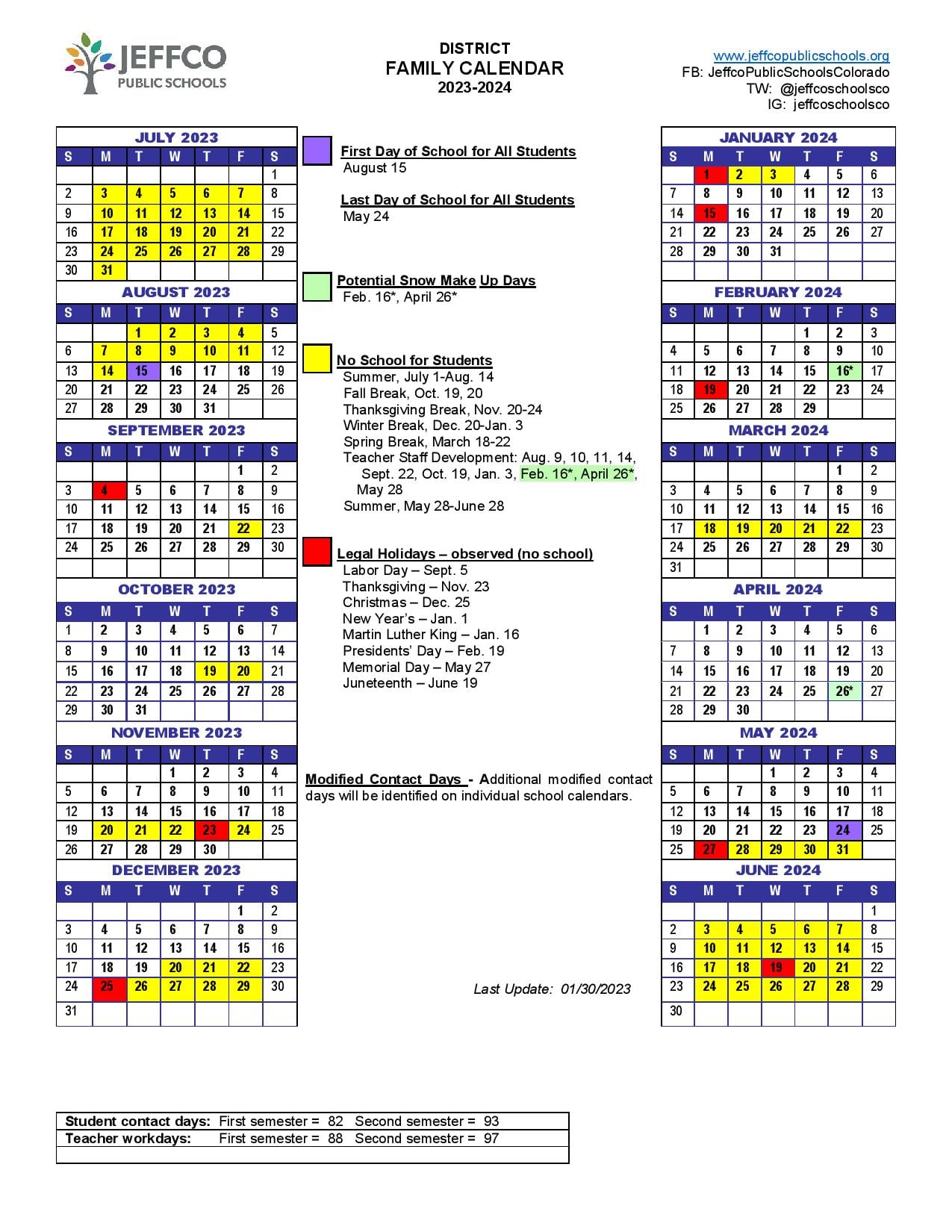 Georgetown University Spring 2025 Academic Calendar