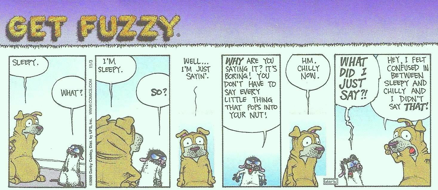 Get Fuzzy Calendar 2025