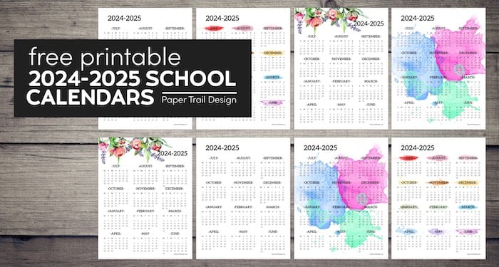 Get Your Free 2024-2025 School Year Calendar Now