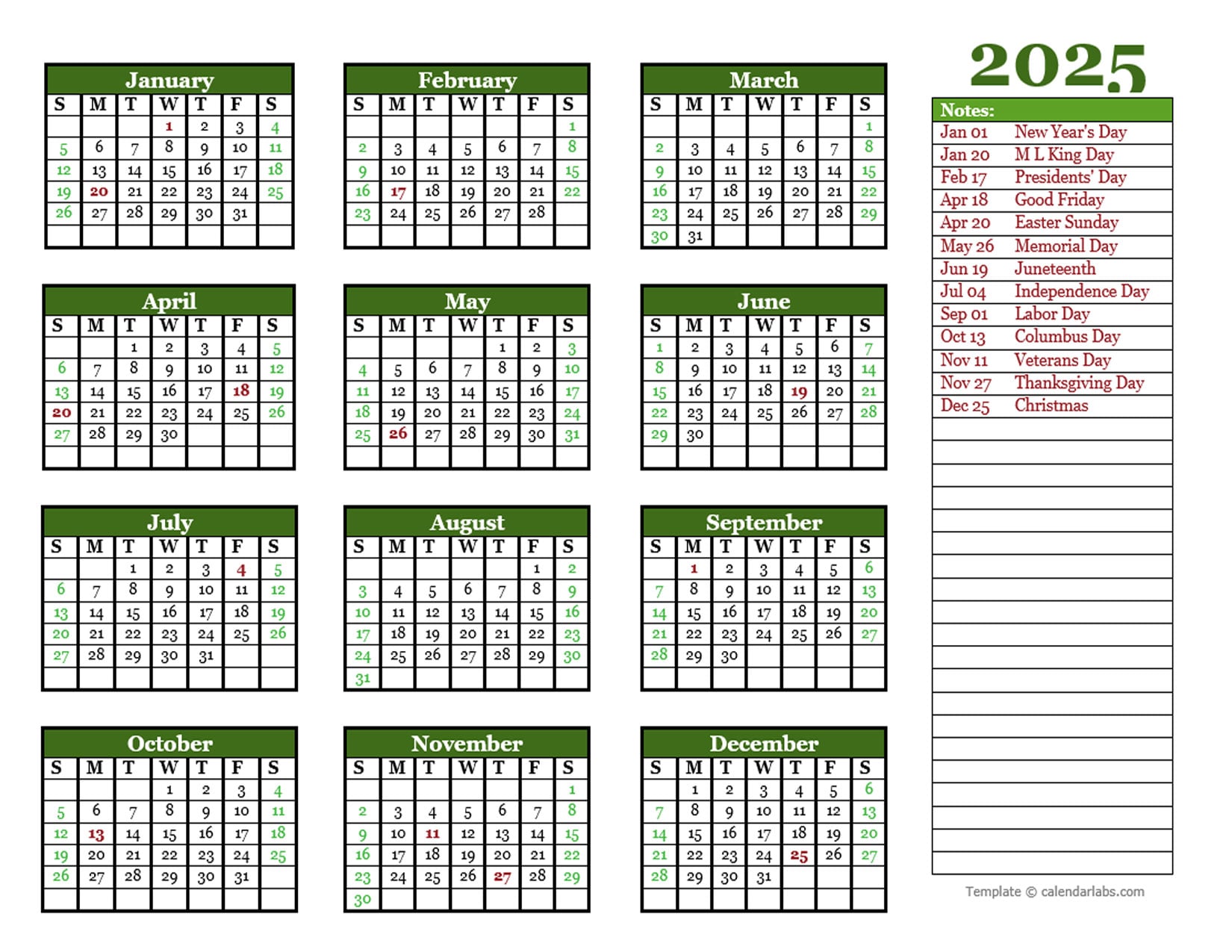 Get Your Free Editable 2025 Calendar Now