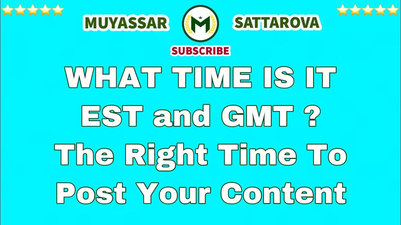 GMT to EST Conversion