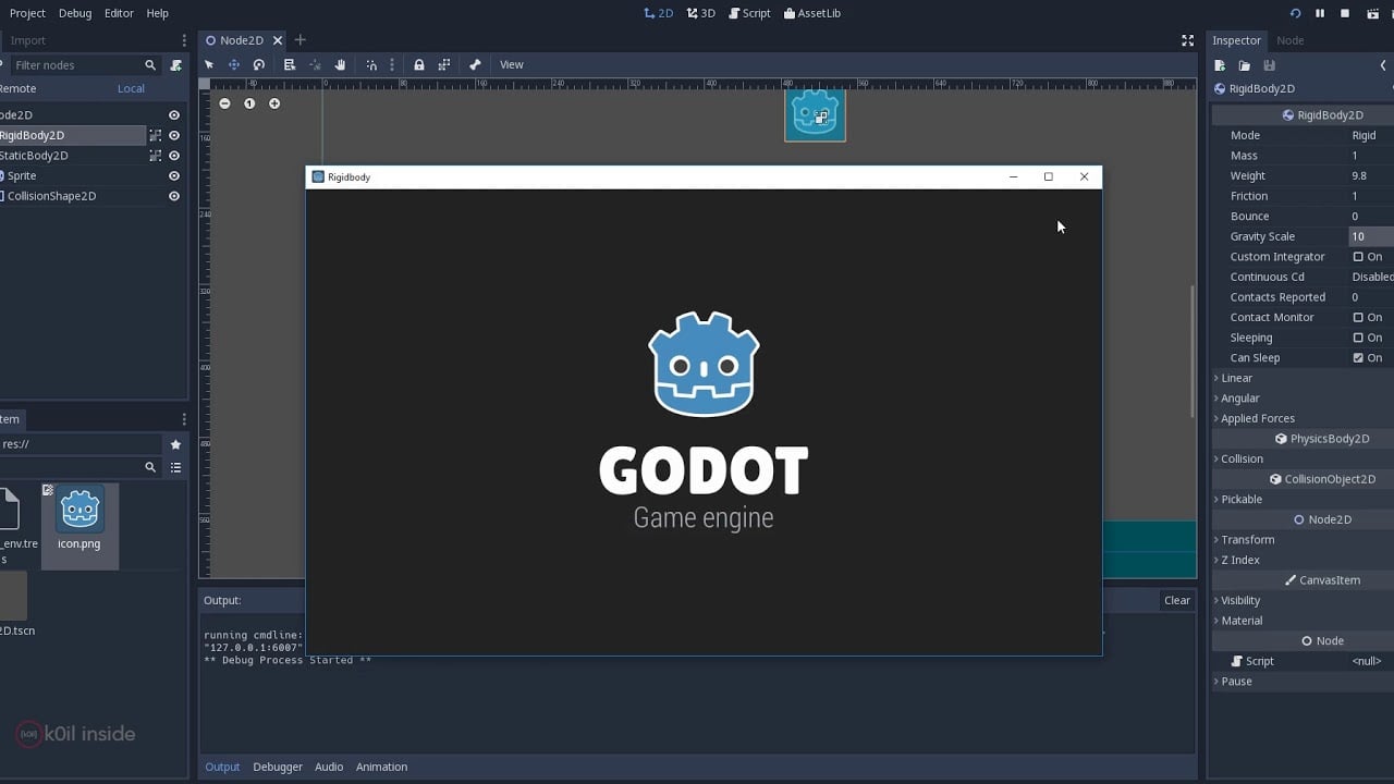 Godot Rigid Body