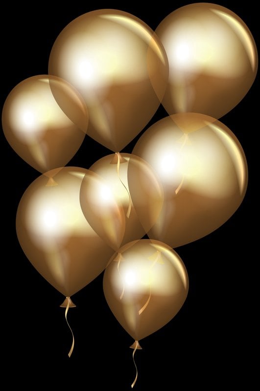 Gold Balloon Emoji