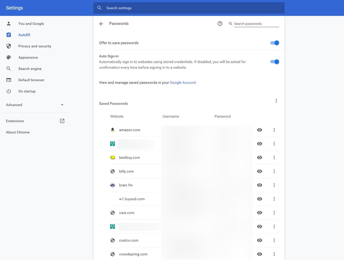 Improved Security with Google's Password Manager