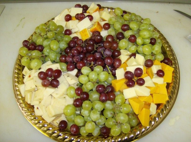 Grape and Cheese Platter