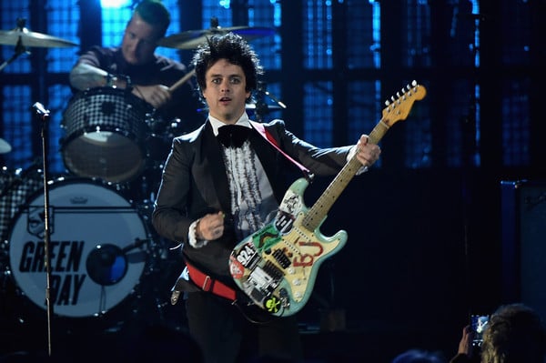 Green Day Performing