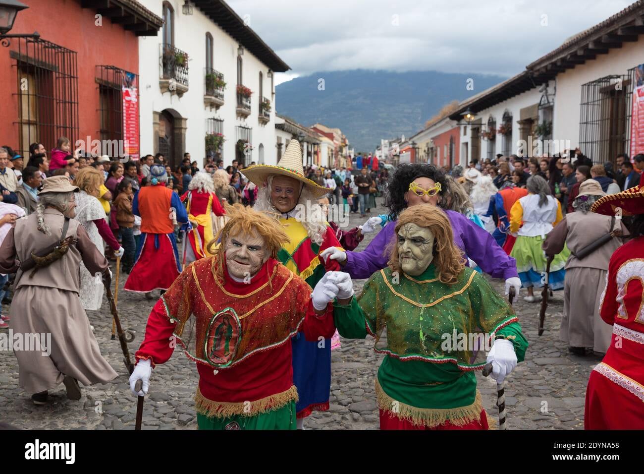 Burning of the Effigies in Guatemala