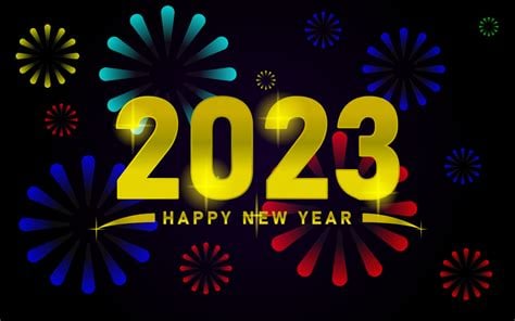 Happy New Year Background 2023: Fresh Designs Ahead