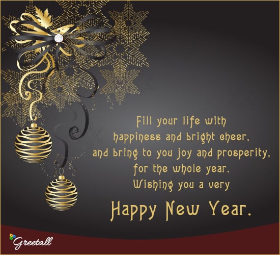 Happy New Year Or Years: Wishing You Endless Joy