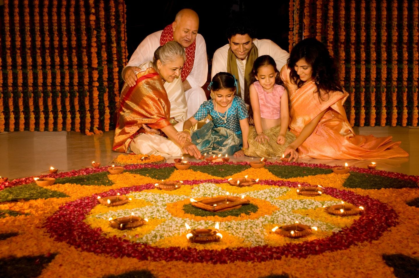 Hindu New Year Family Gathering