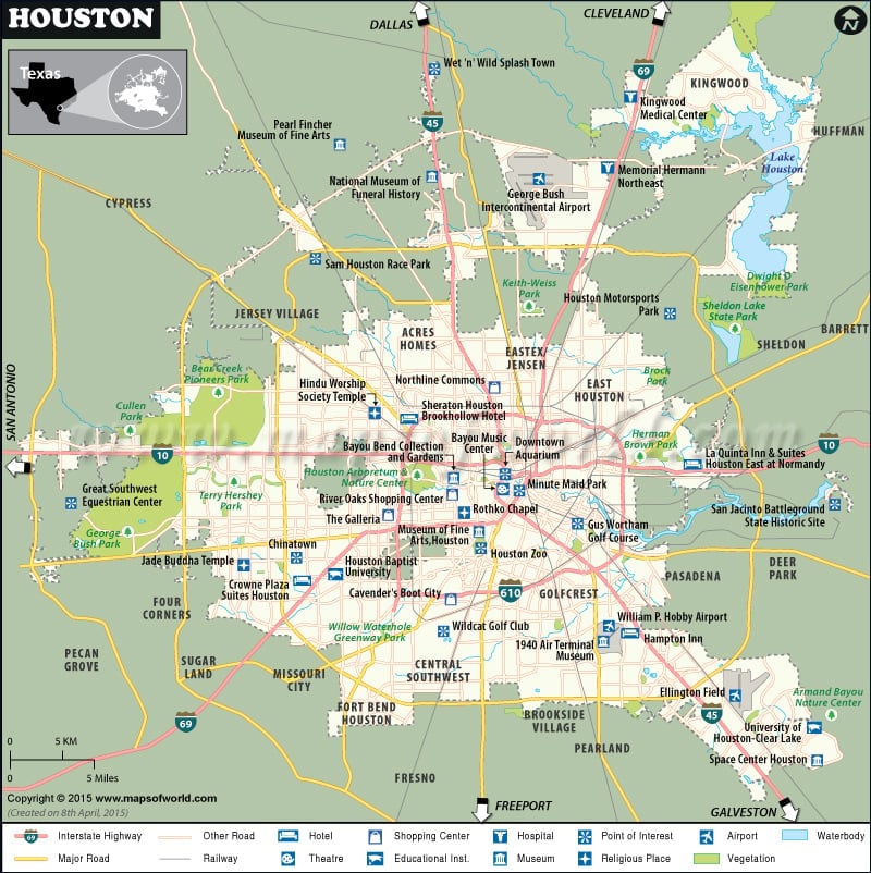 Houston Map