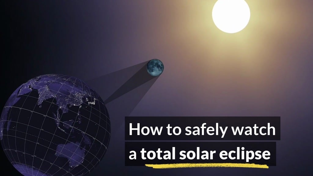 How to Observe the Eclipse Safely