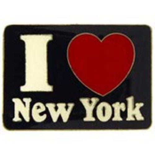 I NY Heart-Shaped Pin