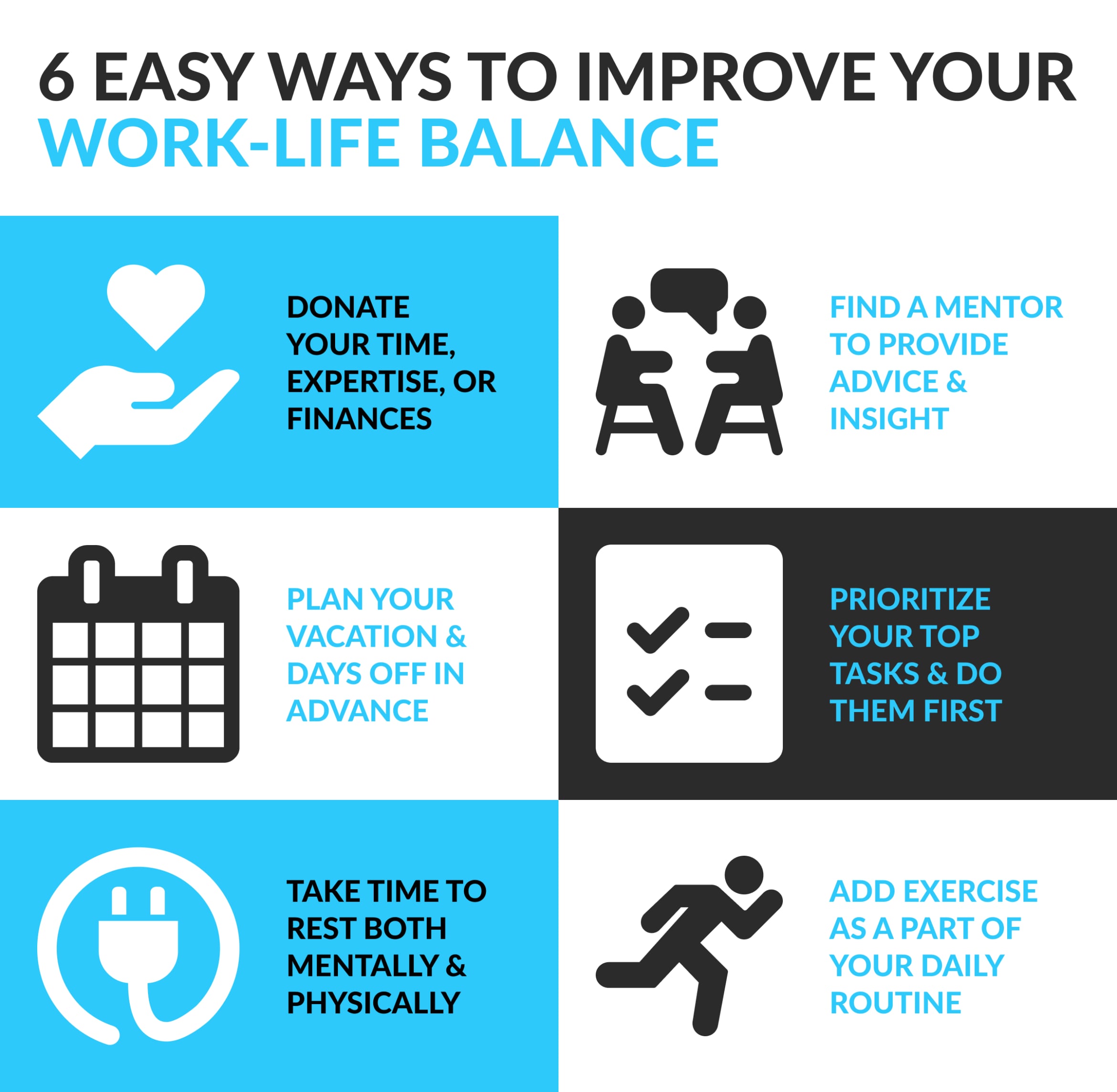 Improve Work-Life Balance