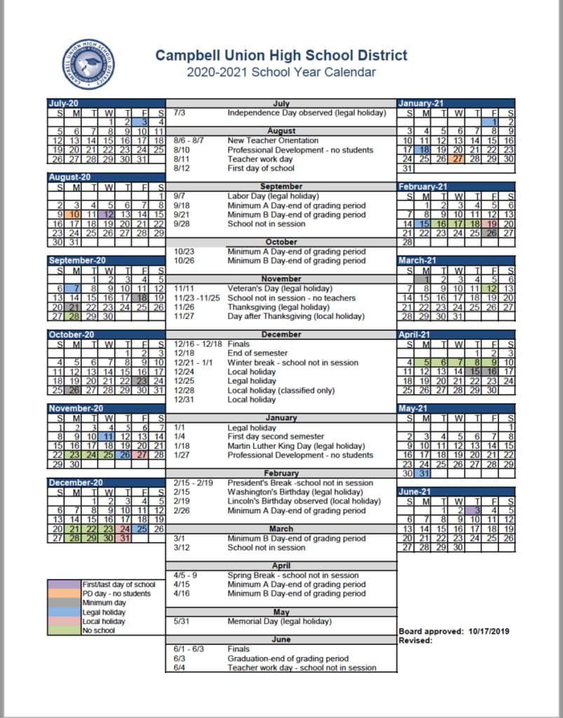 Iona Calendar 2025 Key Dates