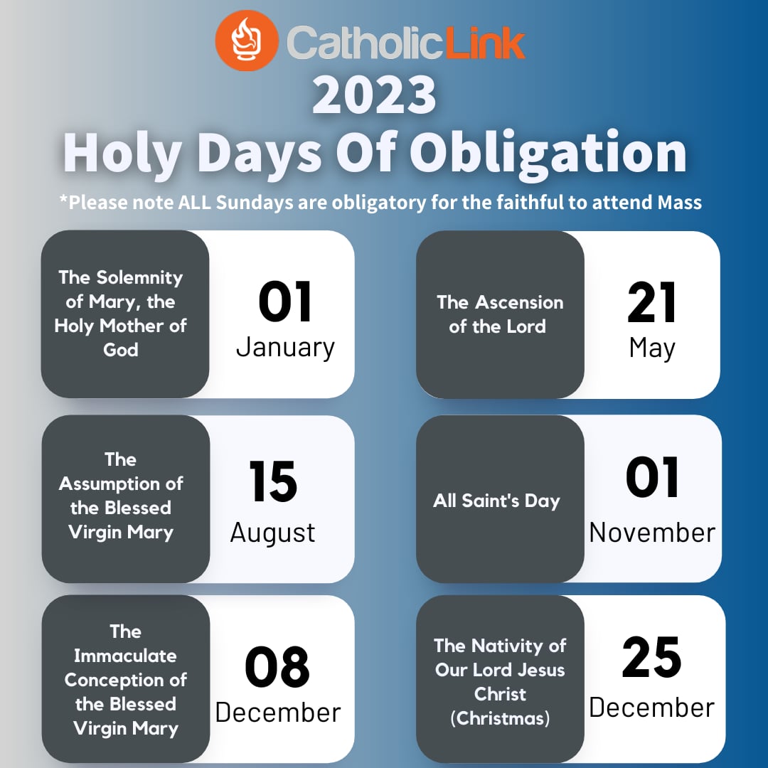 Is New Years Day A Holy Day Of Obligation