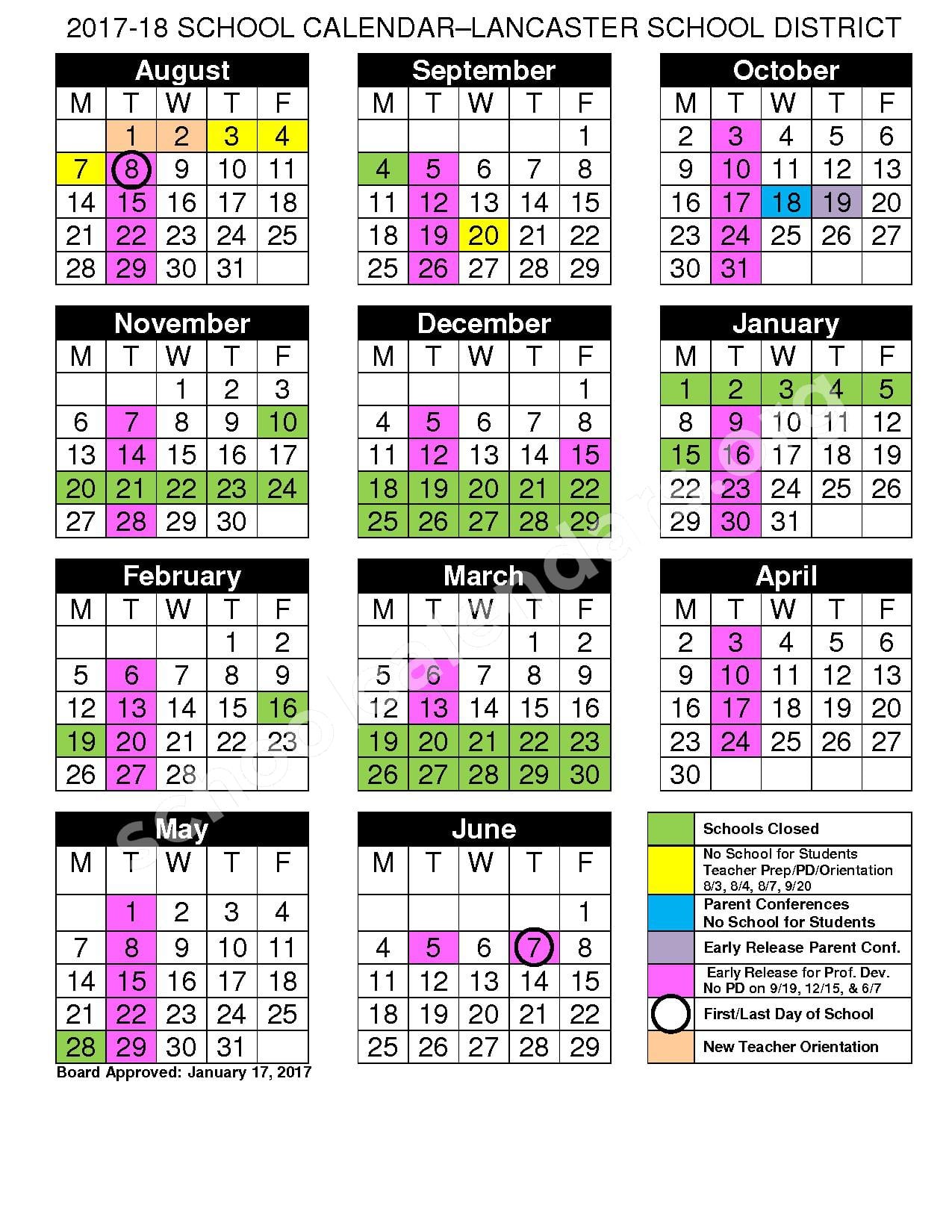 Lancaster Sc School Calendar 2024-2025: Key Dates Inside