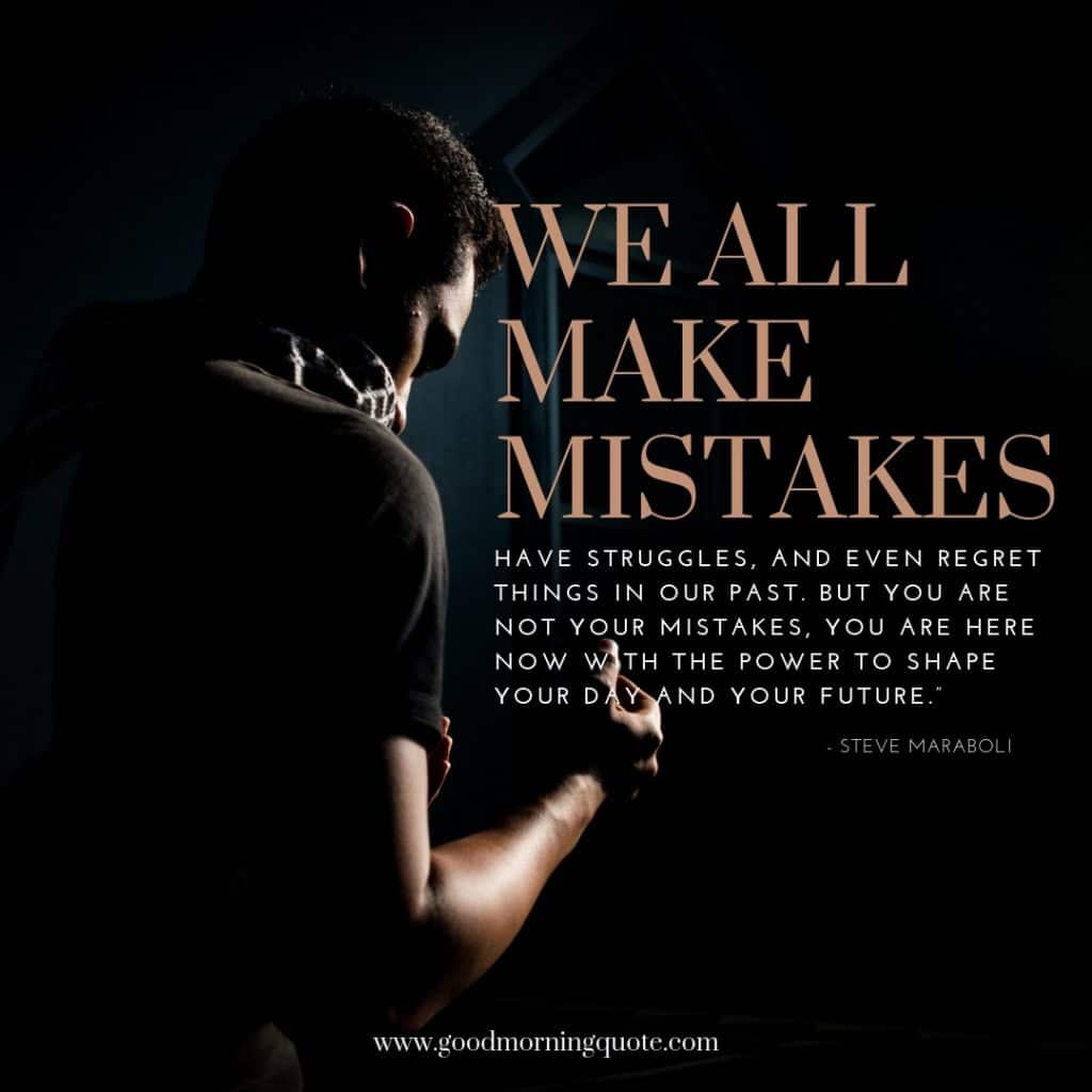 Learn from Your Mistakes