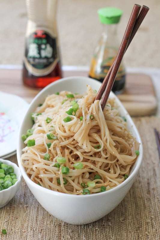 Lucky New Year's Cabbage and Noodles